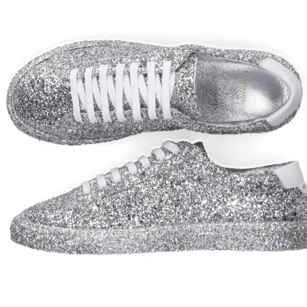 Saint LaurentGlitter trainers